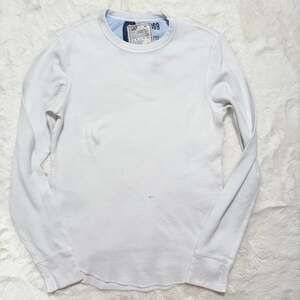 Gap Thermal Long Sleeve Shirt White Size XS